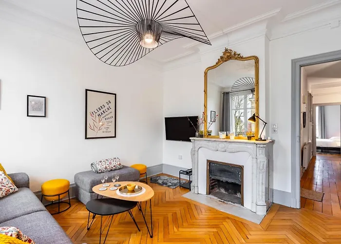 アパート Le Chic De Foch - 5min A Pied De La Gare *